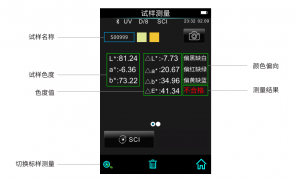 色差寶顏色指數(shù)如何設(shè)置，色差寶檢測設(shè)置